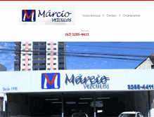 Tablet Screenshot of marcioveiculos.com.br
